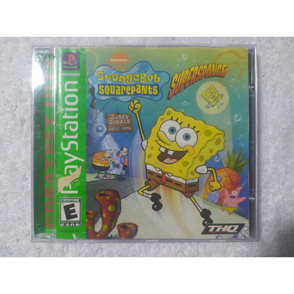 SpongeBob Supersponge Completo Original PS1 | Shopee Brasil