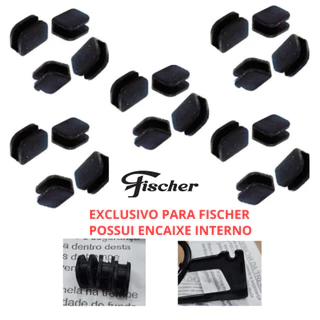 Borracha Da Trempe Grade Fogão Cooktop Fischer | Kit 20 Peças