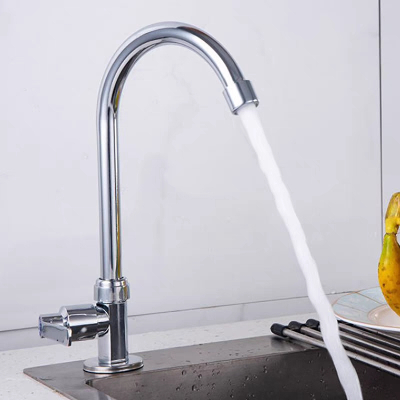 Torneira Aço Inoxidável Cozinha Gourmet Bancada Inox Pica Móvel Pia Moderno Alto