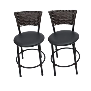 KIT 2 BANQUETAS BAIXA 70 CM COZINHA BAR AREA GOURMET