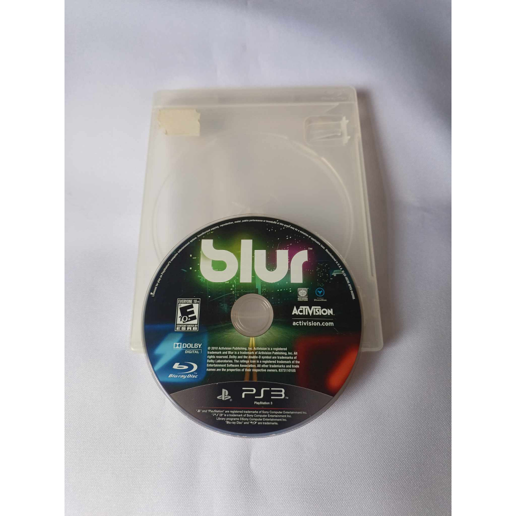Blur Ps3 Mídia Física | Shopee Brasil