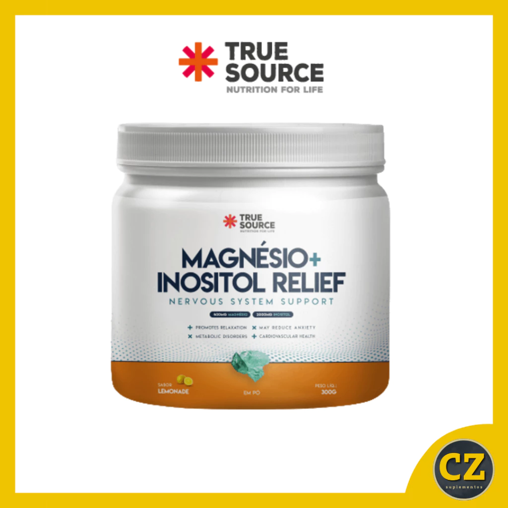 True Magnésio Inositol Relief 1.0 (300g) - True Source