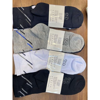 12 Pares Meias Grossas De Algodão Cano Longo Sport atacado-menos preço