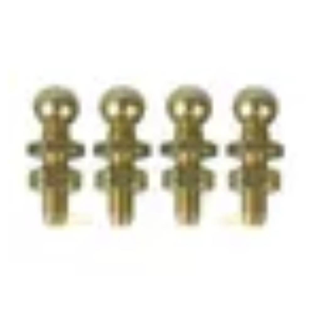 2 Pares Parafuso Pino De Amortecedor Do Porta Malas Capô