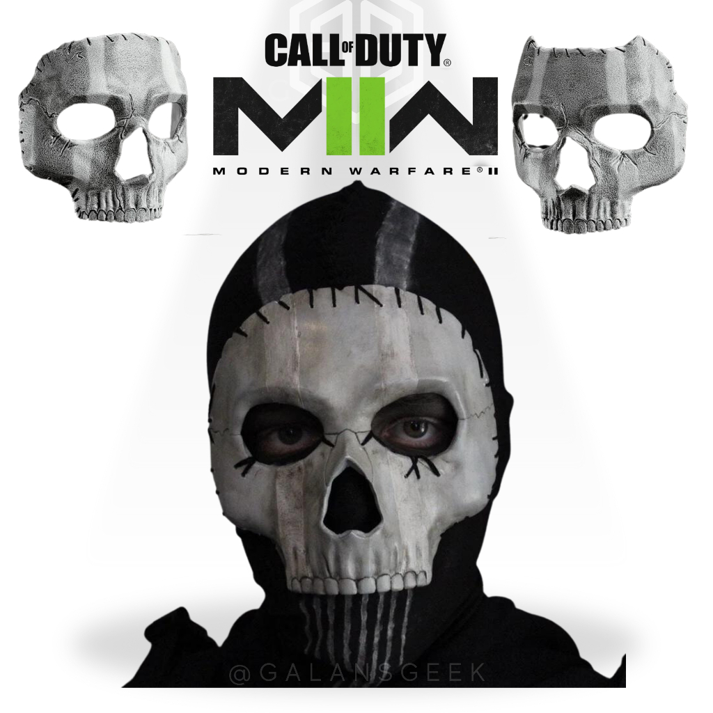 Mascara GHOST Call of Duty MW 2
