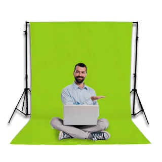 Tecido Chroma Key Fundo Infinito Estudio Youtuber 1,90 X 3,00 Mts
