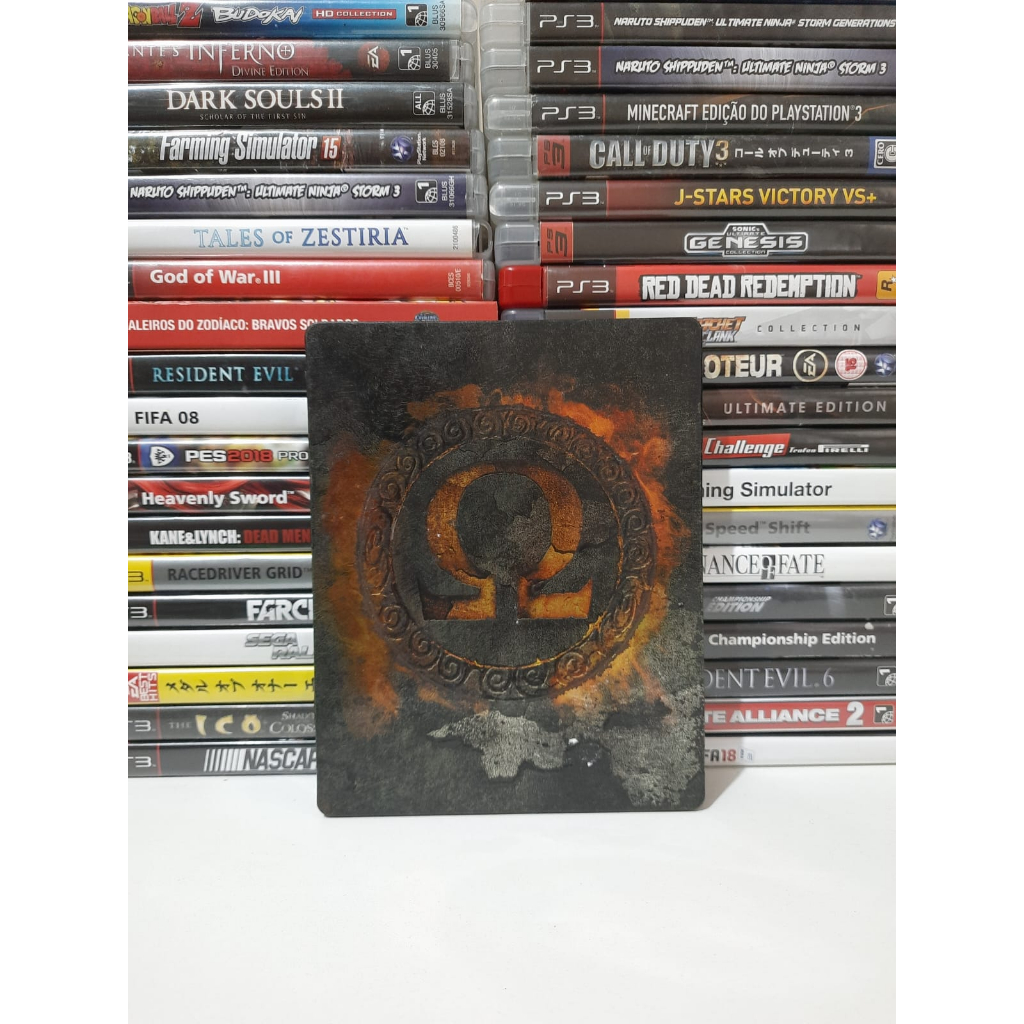 God Of War Omega Collection Steelcase - PS3 Midia Física - Melhora o Preço