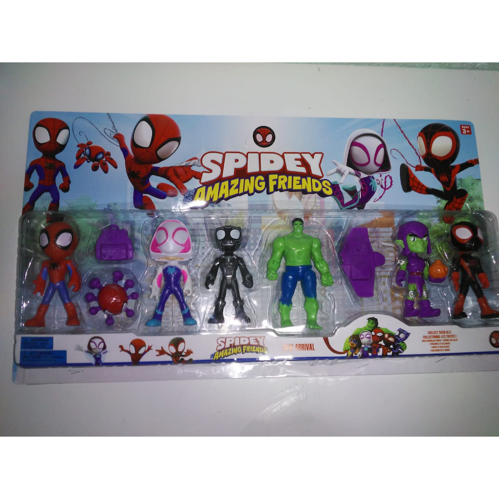 SPIDEY E SEUS AMIGOS ESPETACULARES - Coleção de Estúdio Personalite  (@estudiopersonalite)