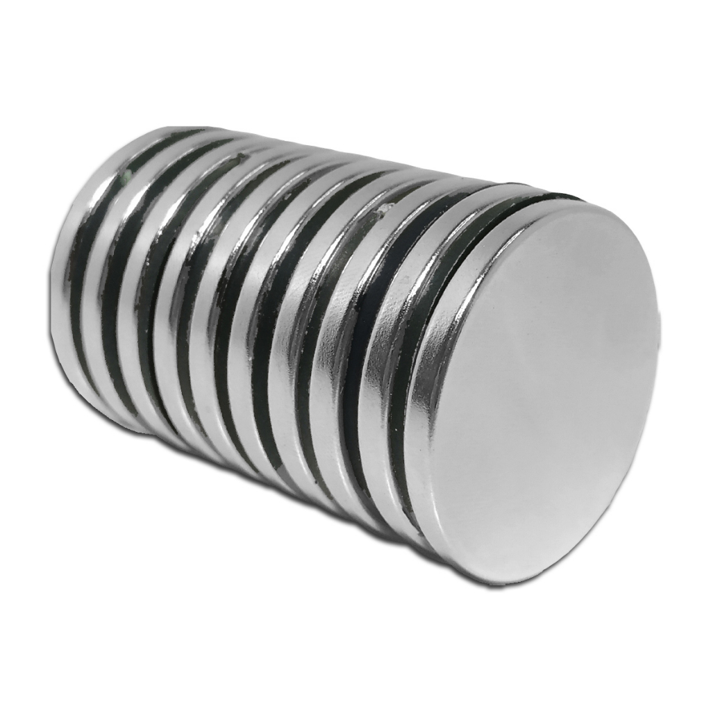 Ima De Neodímio 30mm X 3mm - 10 Peças imã Super Forte imã para ...