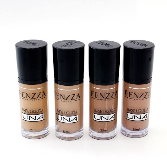 Base Una Fenzza: Maquiagem Matte para Rosto com Cobertura Natural e ...