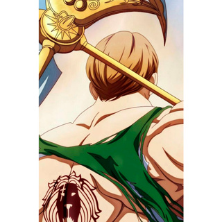 Placa Decorativa Quadro - Anime - Nanatsu No Taizai (h330)