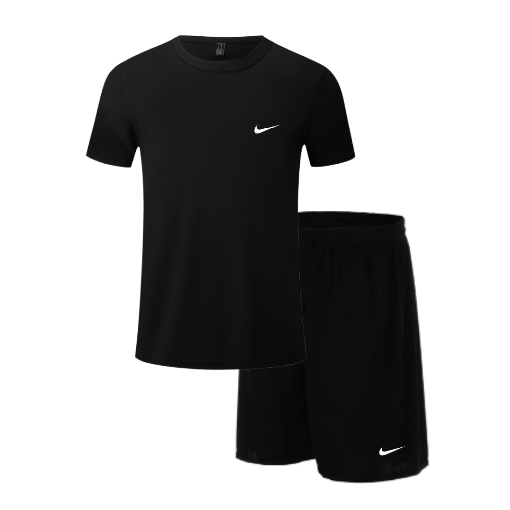 Kit Promoção Camiseta Dryfit + Bermuda Masculina conjunto P/Academia Corrida conjunto Esporte Futebol
