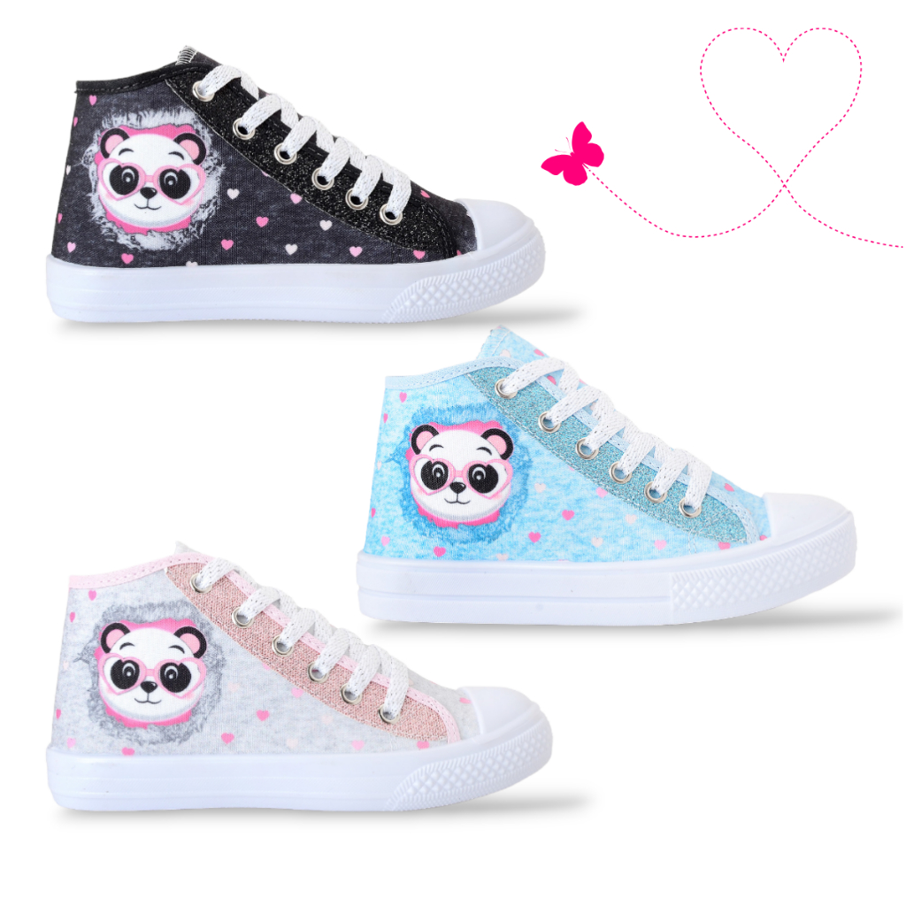 Tênis Infantil Converse All Star Cano Alto Rosa Claro Clássico na  EuroBabyKids