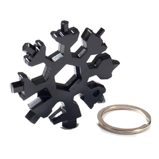 Chaveiro Floco De Neve Bike 18 Em 1 Multifuncional Chave