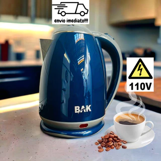 Chaleira Elétrica 110V De Inox Premium 1,8 Litros Azul Jarra Eletrica