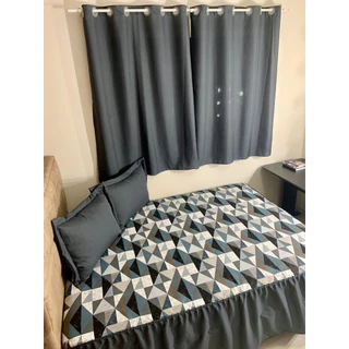 Kit Quarto 3 pecas Jogo de Quarto Colcha Casal Oxford com 2 Porta Travesseiros