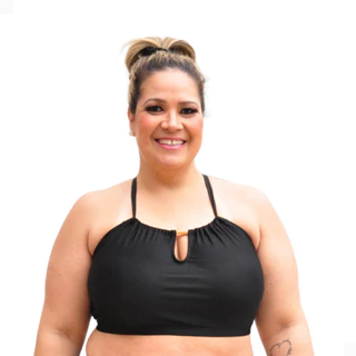 Biquíni Cropped feminino com bojo P ao Plus Size Avulso Fran Fernandes Moda Praia
