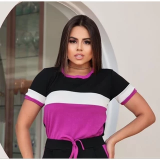 Blusa Baby Look Confortavel