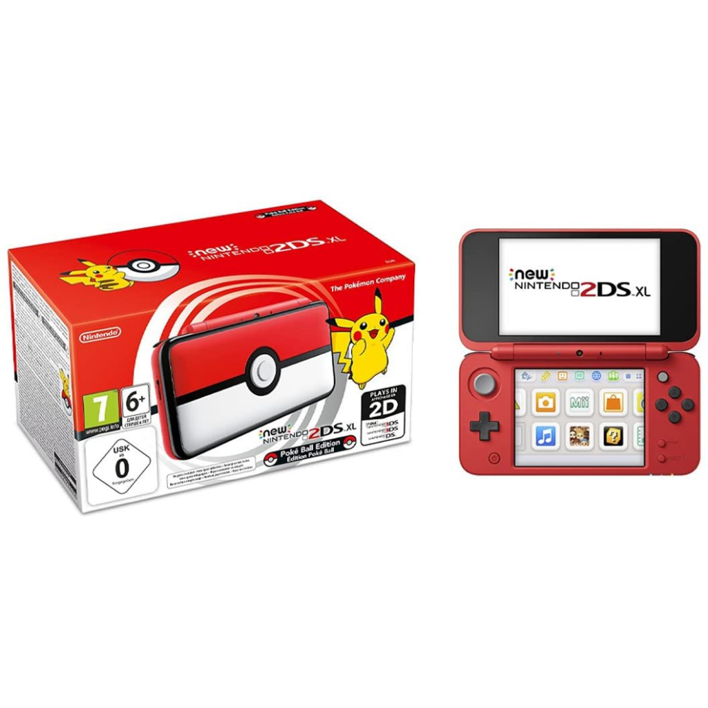 New Nintendo 2ds Xl PokaBall Edition pokemon (Desbloqueado)