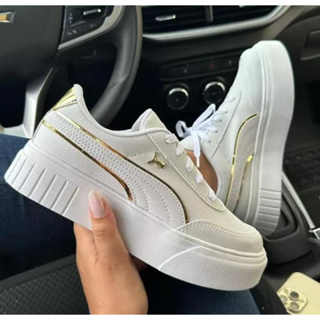 Tênis feminino hot sale puma branco