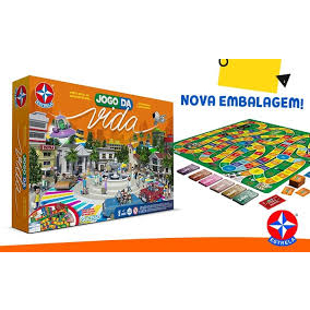 Jogo da Vida Tabuleiro - Estrela - Baby&Kids