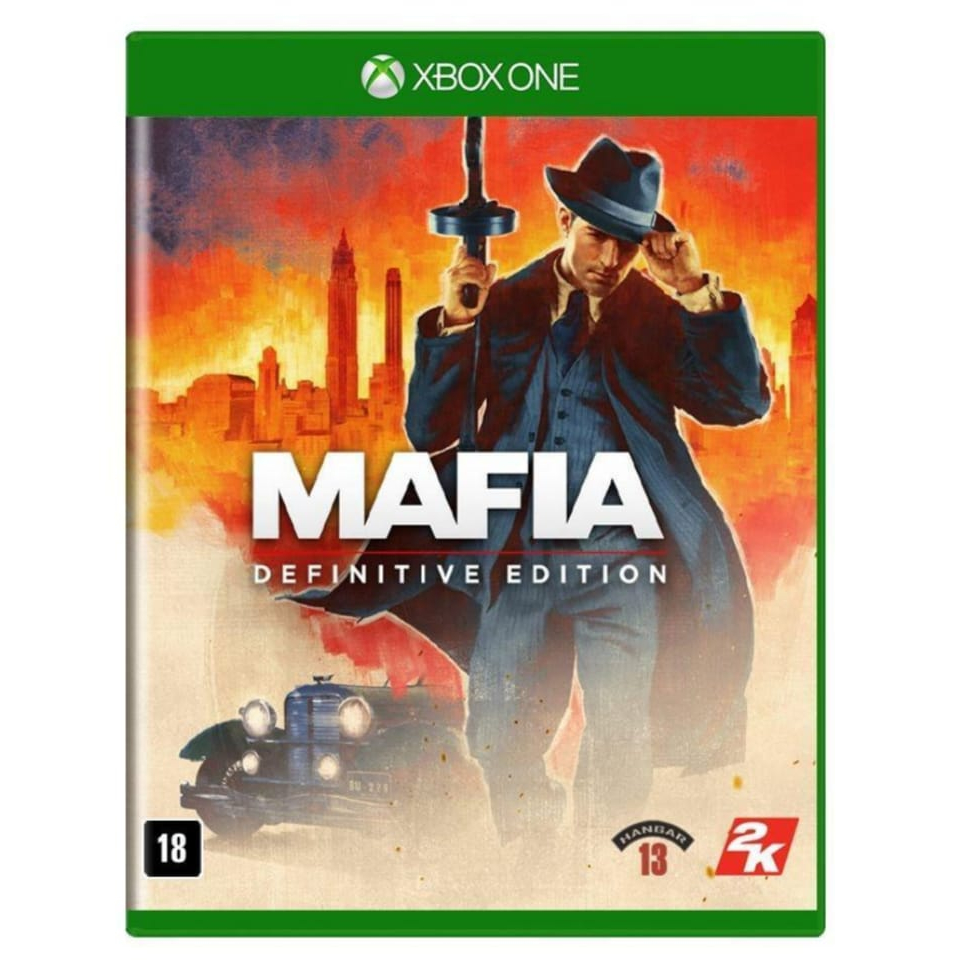 Mafia 1 Definitive Edition Xbox One Mídia Física Lacrado