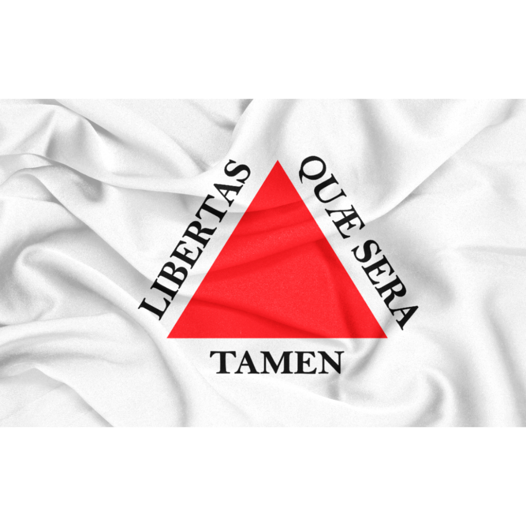 Bandeira De Minas Gerais 1,00m X 70cm Em Tecido oxford