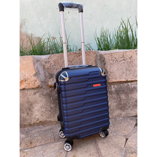 Mala de viagem mala de bordo peguena 10kg 18 -20.5 pelegados roda 360° versão engrossada abs/A BORDO bara rodas removíveis do