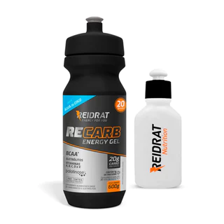 Recarb Energy Gel Squeeze 600g + Mini Squeeze- Gel de carboidrato - Repositor Energético