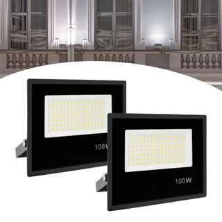Kit 2 Refletor Led 100w Holofote Bivolt Prova D