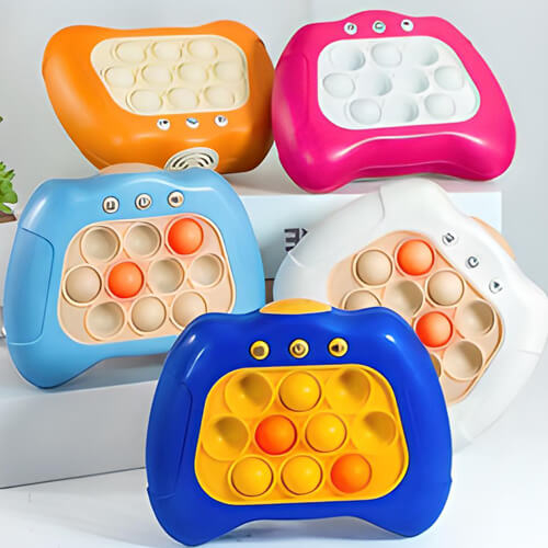 Pop It eletronico Console De Jogo Quick Push Bubbles Sensory Antistress ...