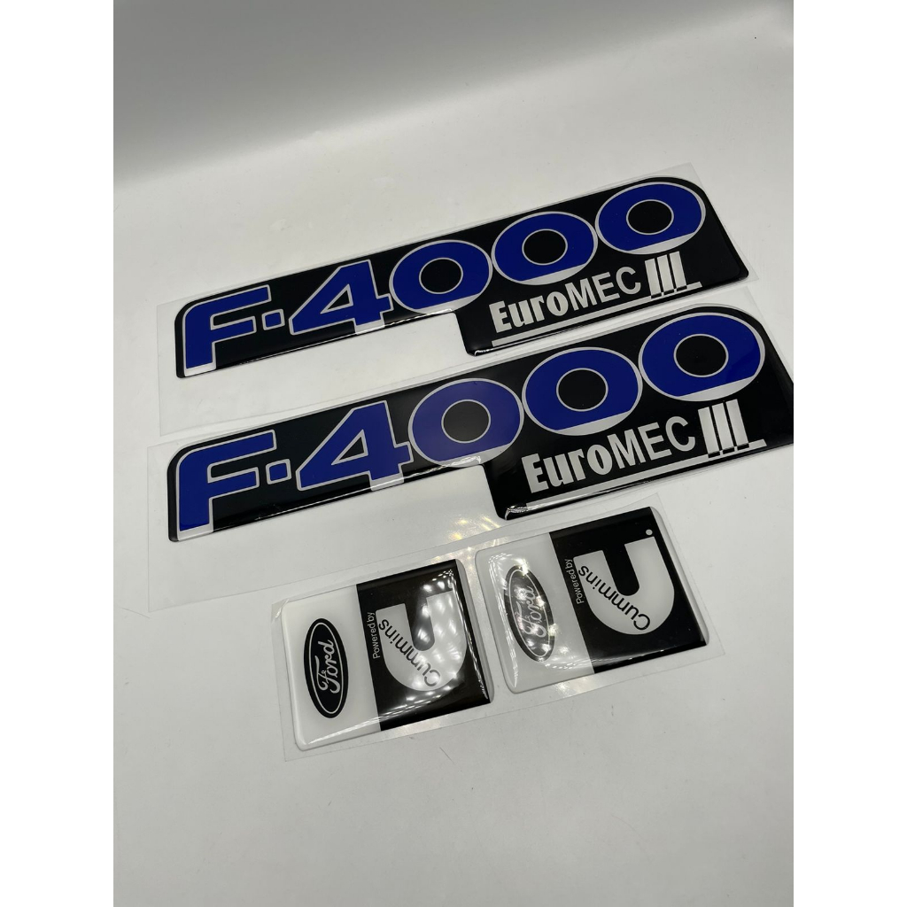 Adesivo Emblema Resinado Ford F4000 Euromec | Shopee Brasil