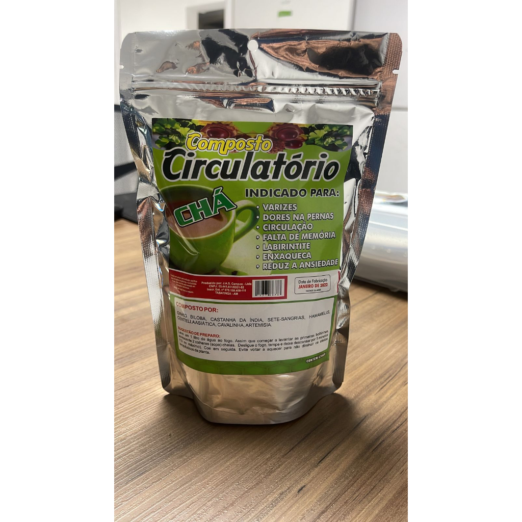 Chá Circulatório Para Má Circulação, Varizes, Enxaqueca, Dores nas ...