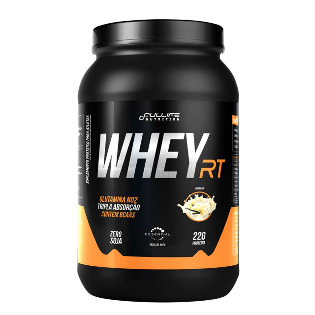 Whey Concentrado RT Pote 907g Baunillha – Fullife