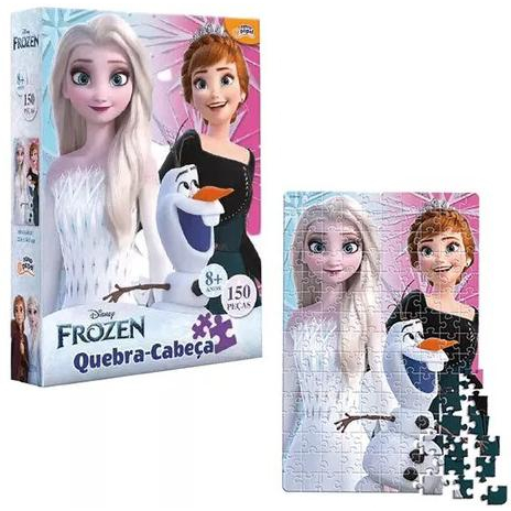 Quebra-Cabeça - 150 Peças - Disney - Frozen