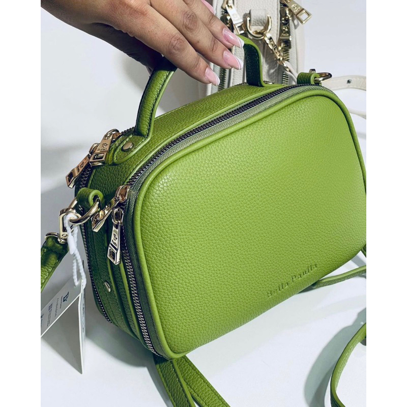 Bella Paula bolsas femininas transversal lançamento com2 ziper bolsa de moda