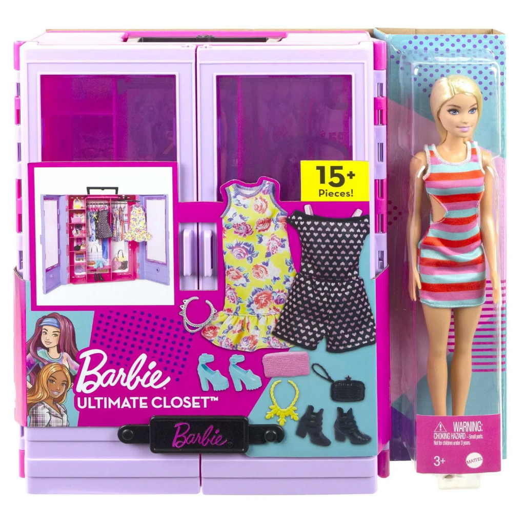Kit 05 Roupas e 05 Sapatos para boneca Barbie Luxo em Promoção na Americanas