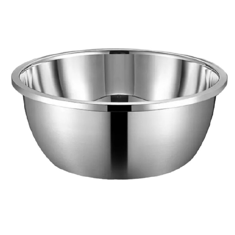 Tigela Bowl Inox 24CM Massas Culinária Bolos Doces Envio Ago