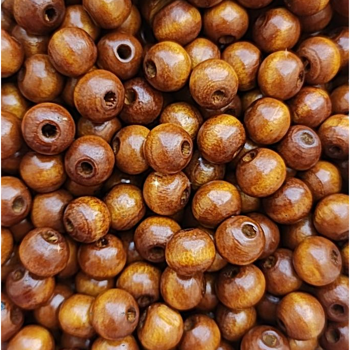 Bolas de Madeira 500 Unidades Varias Cores