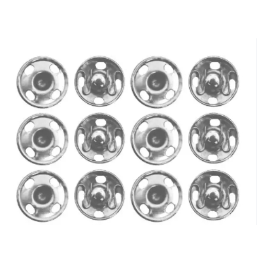 Colchetes de Pressão Niquelado 15mm (6 unidades) | Shopee Brasil