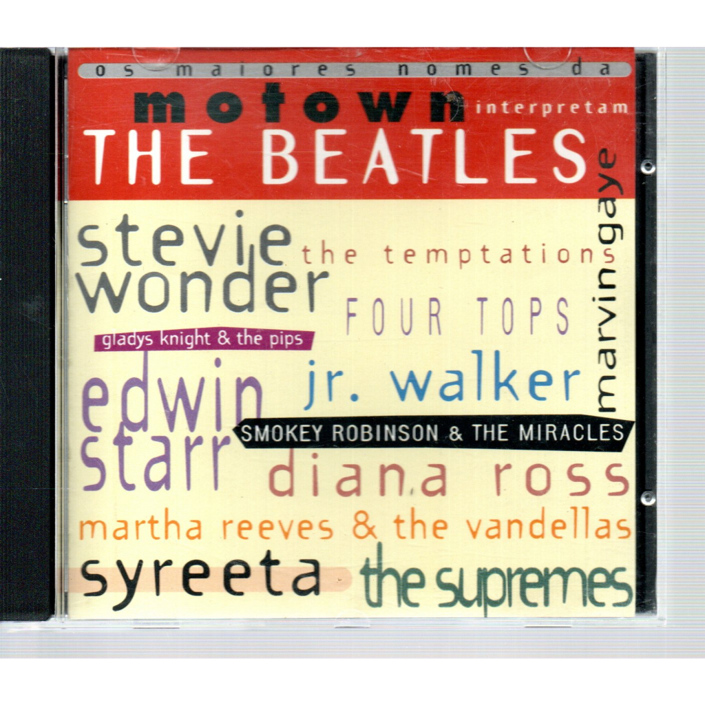 CD MOTOWN MEETS THE BEATLES ( SUPREMES / FOUR TOPS / STEVIE WONDER ...