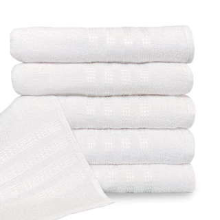 Kit 04 Toalhas Banho Brancas Branco Grande Grossa Macia Topázio