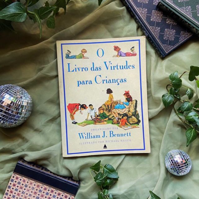 o livro das virtudes para crianças de William j bennett | Shopee Brasil