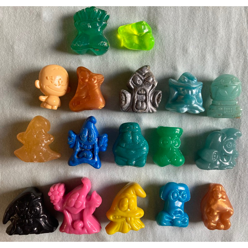 Lote com 16 geloucos gelocosmicos gogos fantasmas | Shopee Brasil