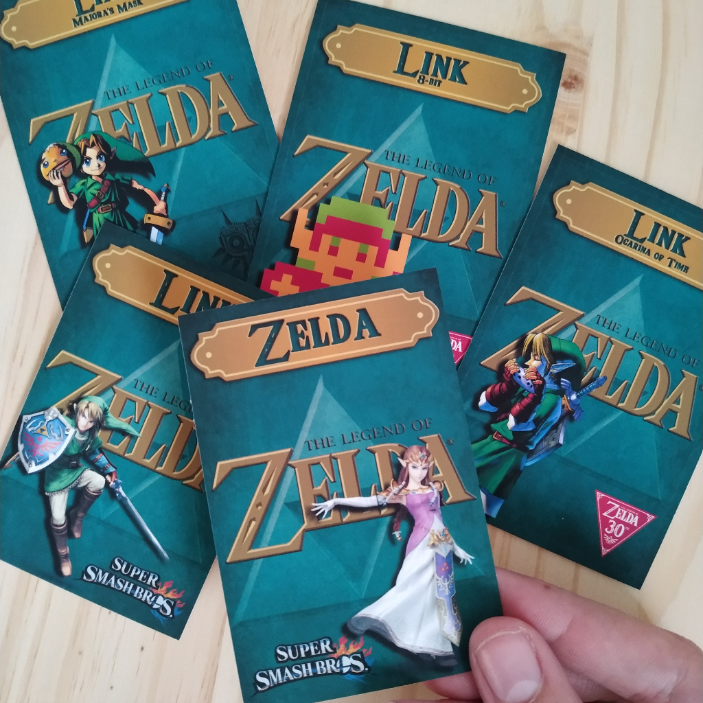 Amiibo Card - The Legend of Zelda - Todas as Edições | Shopee Brasil