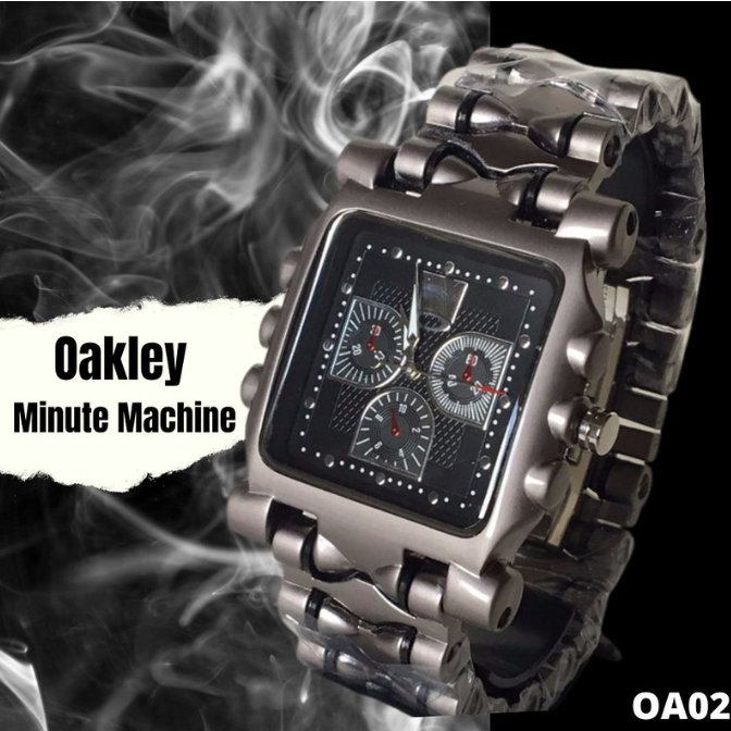 Relógio Masculino Oakley Minute Machine Com Opções de Cores | Shopee Brasil