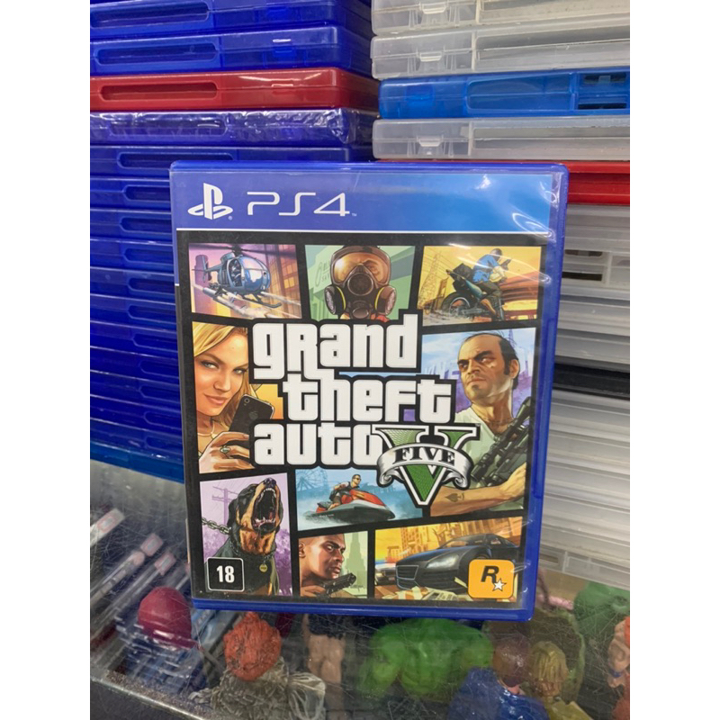 GTA V Premium Edition (Grand Auto Theft V) - PS4 (Mídia Física