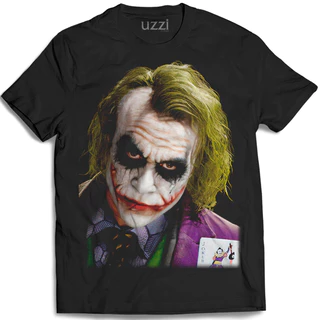 Camiseta Coringa Joker Filme Infantil e Adulto Koringa 100% Algodão