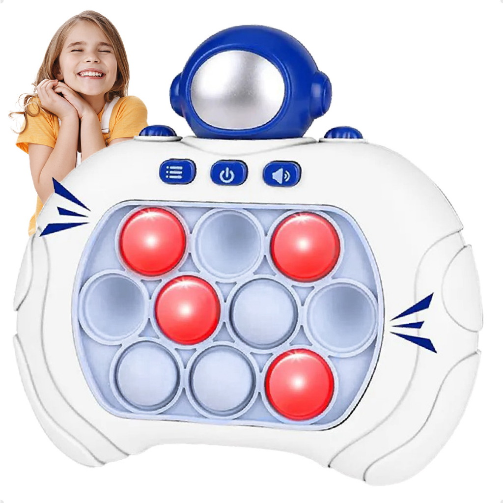 Pop It Push Fidget Jogo Game De Brinquedo Eletrônico Alívio Estresse