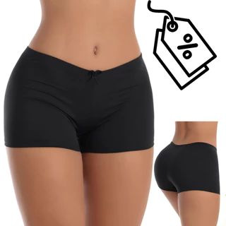Short Feminino Shortinho Curto Micro Cueca Feminina Modelador Básico Segunda Pele Microfibra para Usar com Vestido e Saia Feminino Adulto Cueca Feminina
